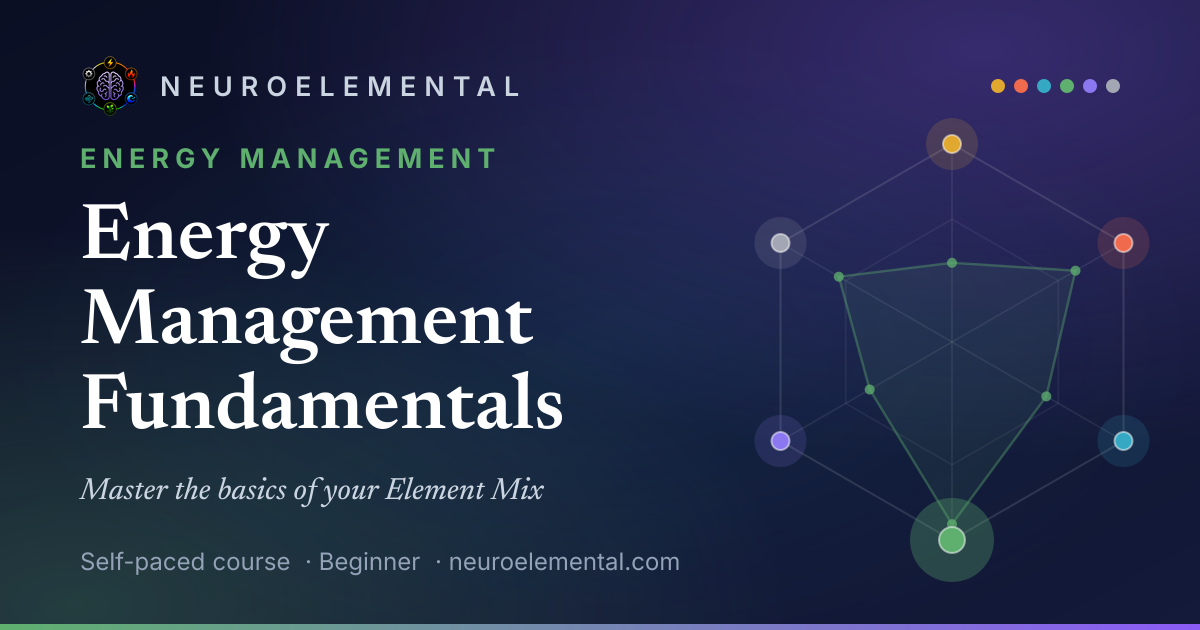 Energy Management Fundamentals