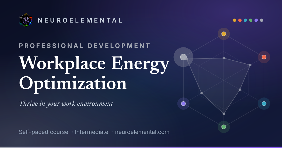 Workplace Energy Optimization